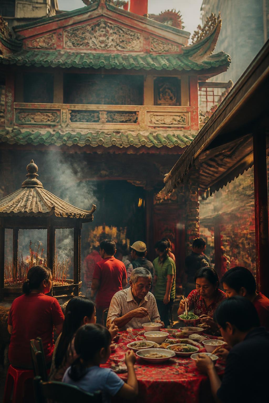 Community life around Kolkata’s Chinese Kali Temple in Tangra.