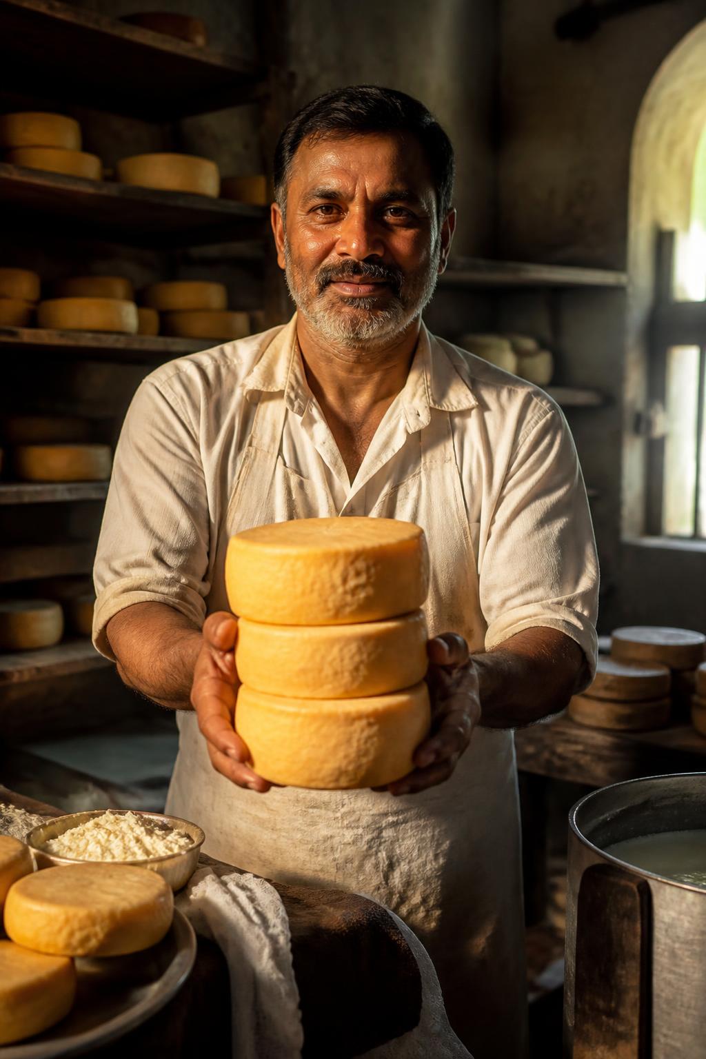 A small-scale cheesemaker preserves the Bandel cheese tradition.